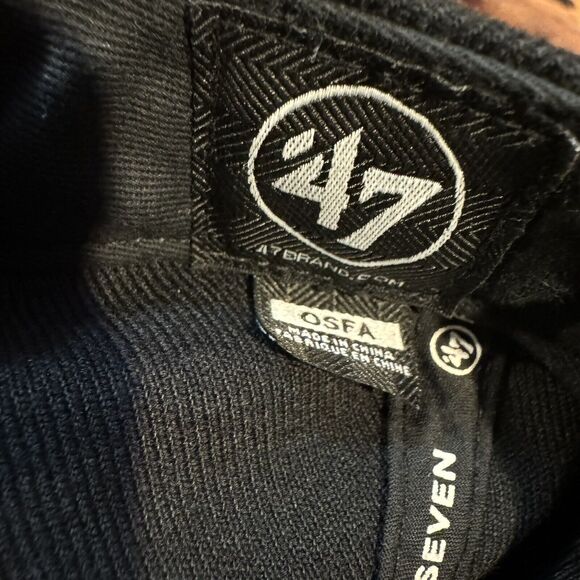 Colorado Rockies Hat Snapback Adjustable Cap Black Purple Baseball MLB 47 Brand - Picture 7 of 9